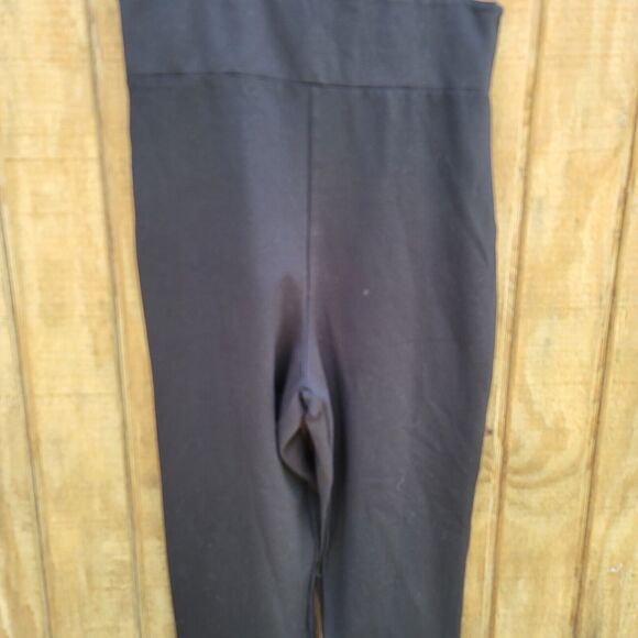 Rolla Coster Black V Neck Sleeveless Cut Outs Full Length Jumpsuit Womens Size L - Picture 9 of 12